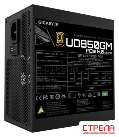 Блок питания Gigabyte UD850GM PG5 (rev. 2.0)
