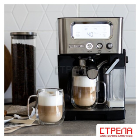 Рожковая кофеварка Sencor SES 4090 SS