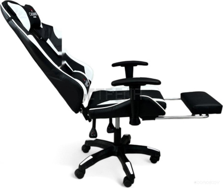 Игровое (геймерское) кресло Calviano 1585 (черный/белый)