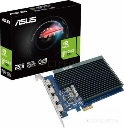 Видеокарта Asus GeForce GT 730 2GB GDDR5 GT730-4H-SL-2GD5