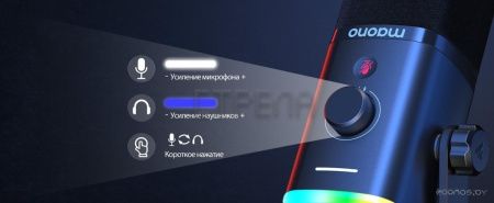 Проводной микрофон Maono PD100X (черный)