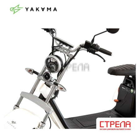 Электроскутер Yakama AP-H0003G (черный)