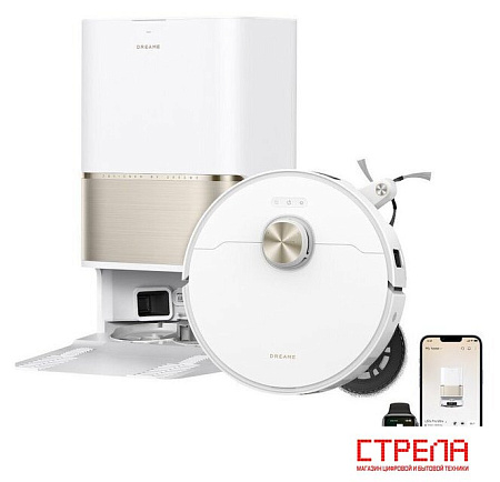 Робот-пылесос Dreame Robot Vacuum L50s Pro Ultra White RLL88HE (евровилка, белый)