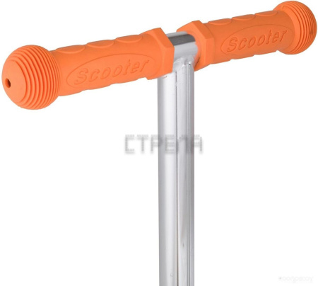 Трехколесный самокат Foxx Rainbow FX.RAINBOW.OR8 (черный/оранжевый)