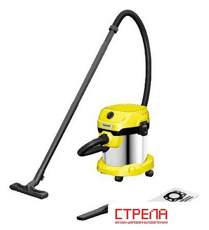 Пылесос Karcher WD 2 Plus S V-15/4/18 1.628-050.0