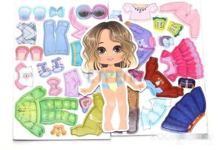 Развивающая игра Десятое королевство Одевашки Ксюша 04094