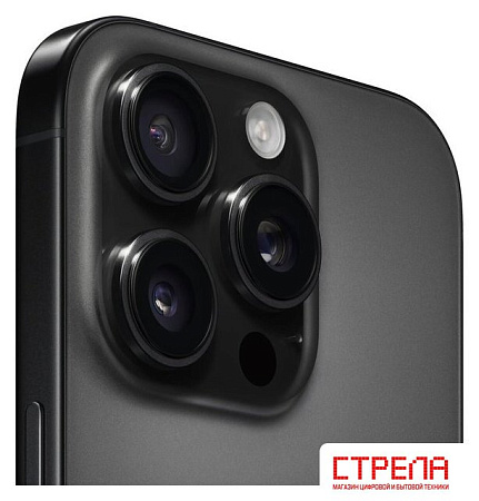 Телефон Apple iPhone 16 Pro Dual eSim 128GB (черный титан)