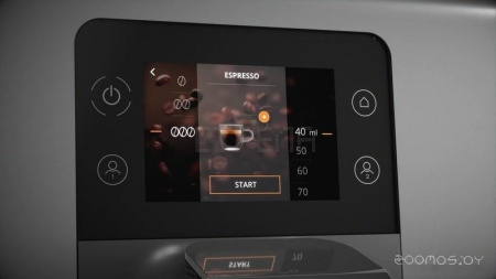 Эспрессо кофемашина Krups Intuition Preference+ EA875E10