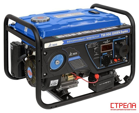 Бензиновый генератор ТСС SGG 3200EN Duplex