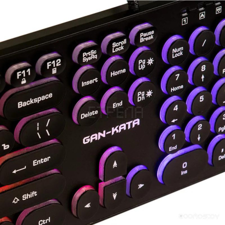 Клавиатура DIALOG Gan-Kata KGK-16U (черный)