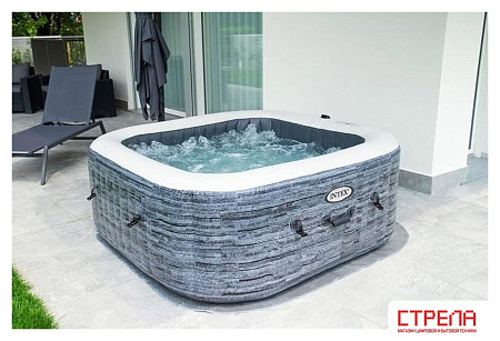 Надувной бассейн Intex Greystone Deluxe 28452 (196х71)
