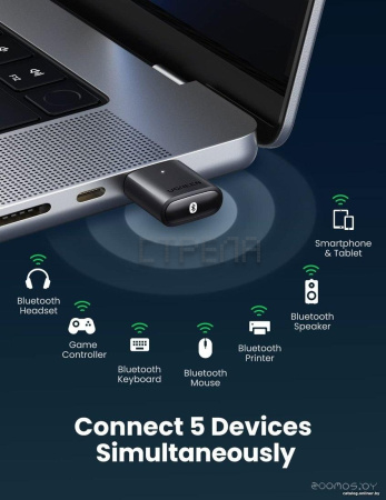 Bluetooth адаптер Ugreen CM390 80889