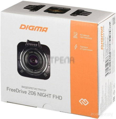 Автомобильный видеорегистратор DIGMA FreeDrive 206 NIGHT FHD