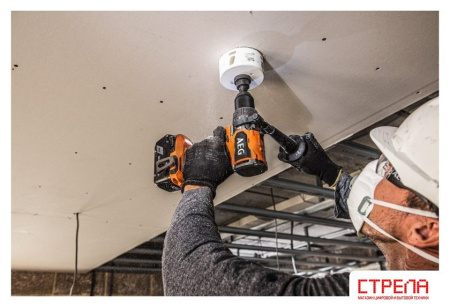 Ударная дрель-шуруповерт AEG Powertools BSB 18BL2-602K 4935481043 (с 2-мя АКБ, кейс)