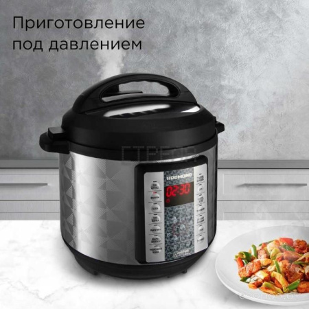 Мультиварка-скороварка Redmond MP110 (черный)