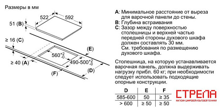 Варочная панель Bosch PUE63RBB5E