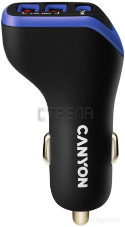 Автомобильное зарядное Canyon CNE-CCA08PU