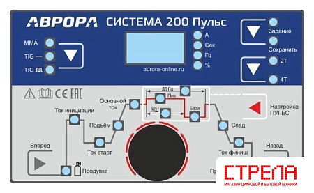 Сварочный инвертор Аврора Система 200 Пульс (второе поколение)