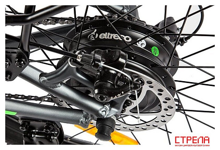 Электровелосипед Eltreco XT 850 (черный/синий)