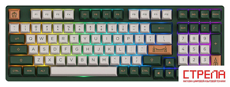 Клавиатура Akko 3098N World Tour London (TTC Gold Pink)