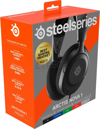 Наушники SteelSeries Arctis Nova 1 (черный)