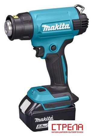 Промышленный фен Makita DHG181RT1J (с 1-им АКБ, кейс)
