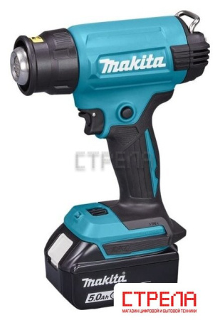 Промышленный фен Makita DHG181RT1J (с 1-им АКБ, кейс)