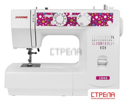 Электромеханическая швейная машина Janome 1543