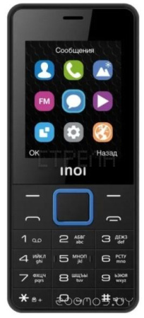 Кнопочный телефон Inoi 241 (черный)