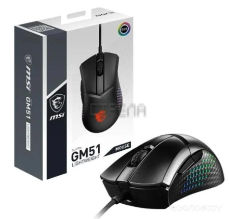 Игровая мышь MSI Clutch GM51 Lightweight