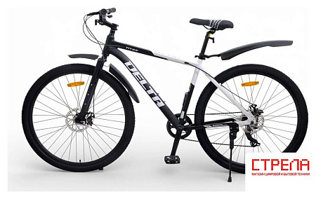 Велосипед Delta Titan 29 р.19 TITAN29.19.BK-WT (черный/белый, разобранный)