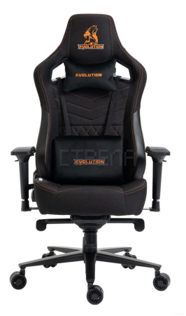 Кресло Evolution Nomad (черный/оранжевый)