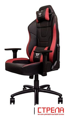 Игровое (геймерское) кресло Thermaltake U Comfort GGC-UCO-BRLWDS-01 (черный/красный)