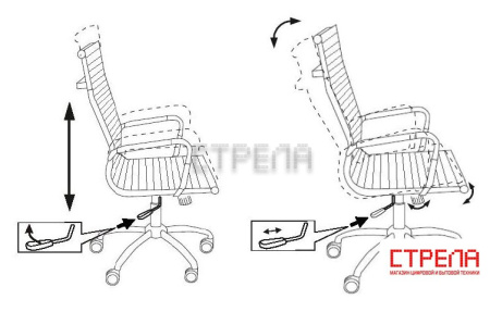 Офисное кресло Бюрократ CH-883 (бежевый)