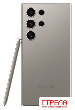 Телефон Samsung Galaxy S24 Ultra SM-S928B 256GB (титановый серый)