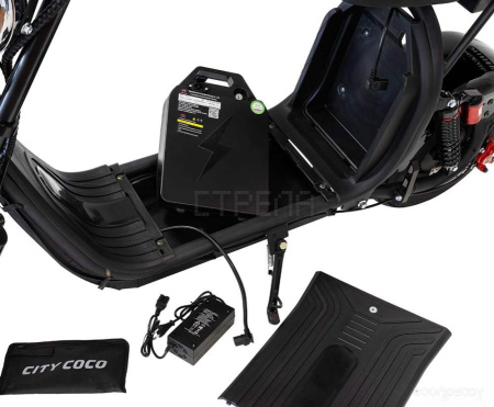 Электроскутер Yakama АР-Н009-2 (черный)