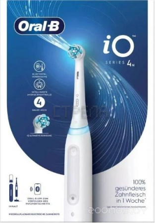 Электрическая зубная щетка Braun Oral-B iO Series 4 Quite (White)