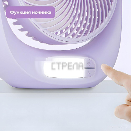 Вентилятор Evolution AirLeaf AL-101 (фиолетовый)