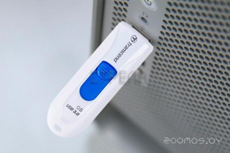 USB Flash Transcend JetFlash 790 128Gb (White) (TS128GJF790W)