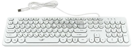 Клавиатура DIALOG Gan-Kata KGK-16U (белый)