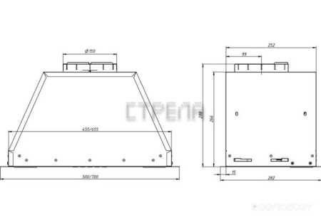 Кухонная вытяжка Franke Vera BK 72 305.0712.218
