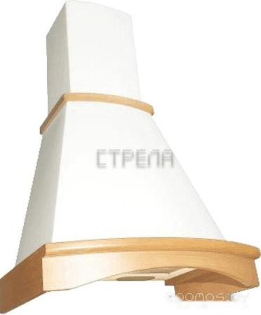 Кухонная вытяжка Elikor Ротонда 60П-650-П3Л бежевый/бук (841398)