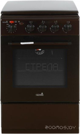 Кухонная плита Cezaris ПГЭ 1000-06 К (коричневый)