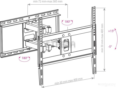 Кронштейн Arm Media COBRA-50