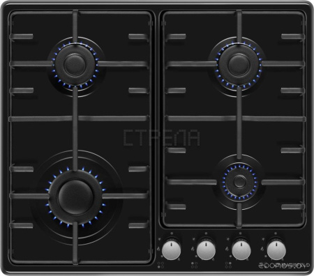 Варочная панель Maunfeld EGHE.64.3STS-EB