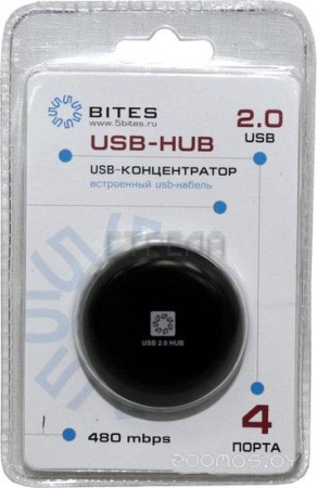 USB-хаб 5bites HB24-200BK