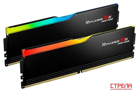 Оперативная память G.Skill Ripjaws M5 Neo RGB 2x32ГБ DDR5 6000 МГц F5-6000J3040G32GX2-RM5NRK