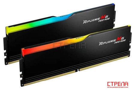 Оперативная память G.Skill Ripjaws M5 Neo RGB 2x32ГБ DDR5 6000 МГц F5-6000J3040G32GX2-RM5NRK