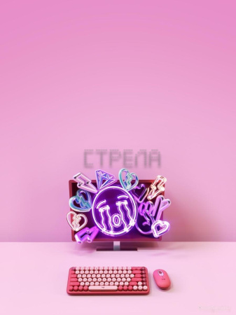 Клавиатура Logitech Pop Keys Heartbreaker