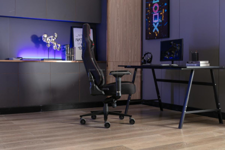 Кресло Evolution Nomad (черный/красный)